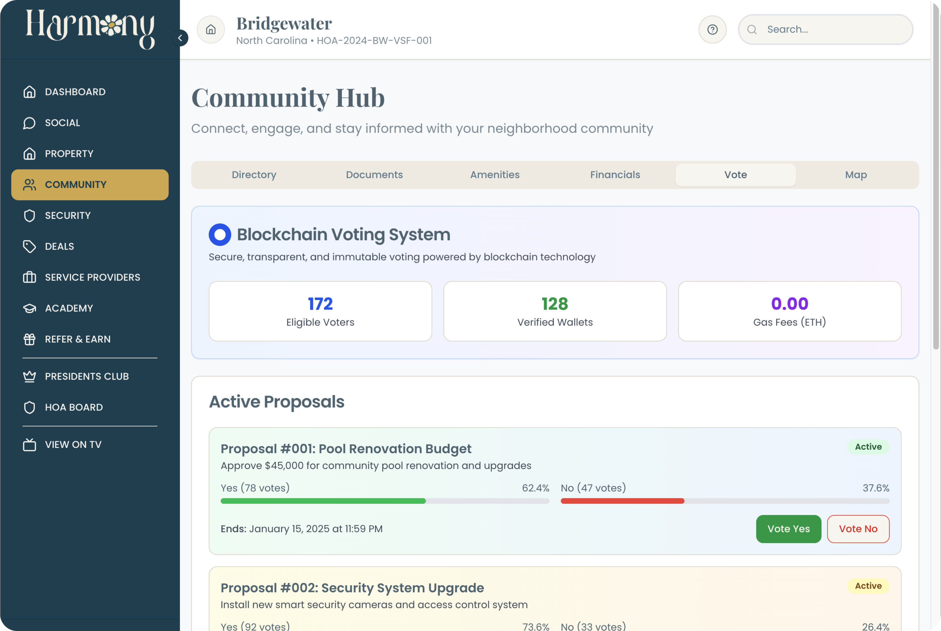 HarmonyHOA-03-Community